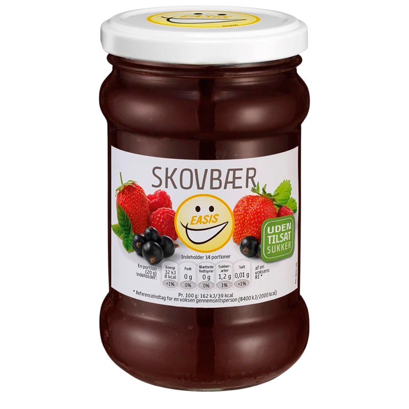 EASIS Skovbærmarmelade (285 g)