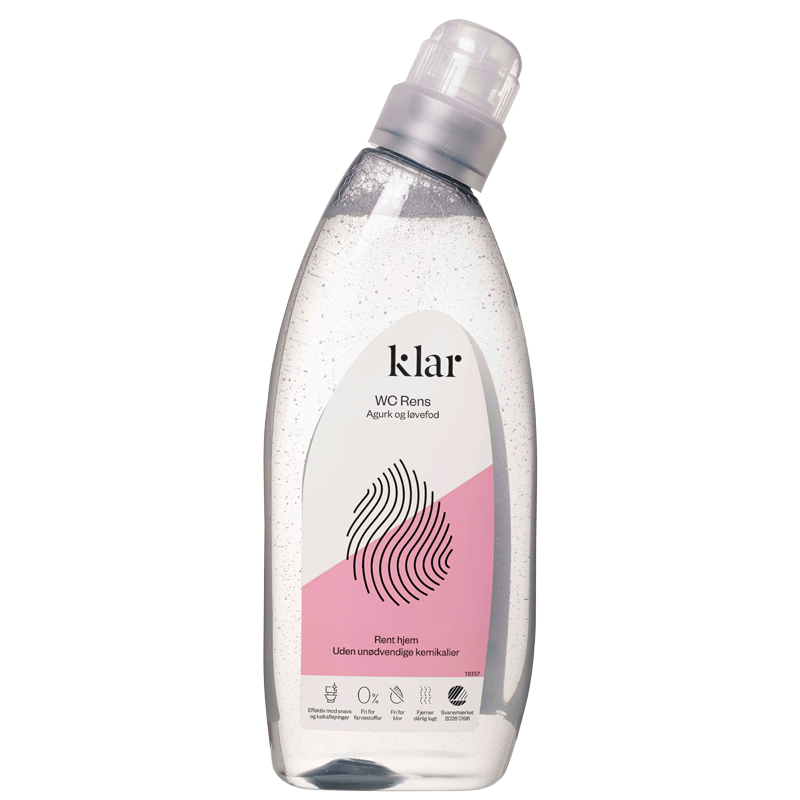 Klar WC Rens med Agurk og Løvefod (750 ml)