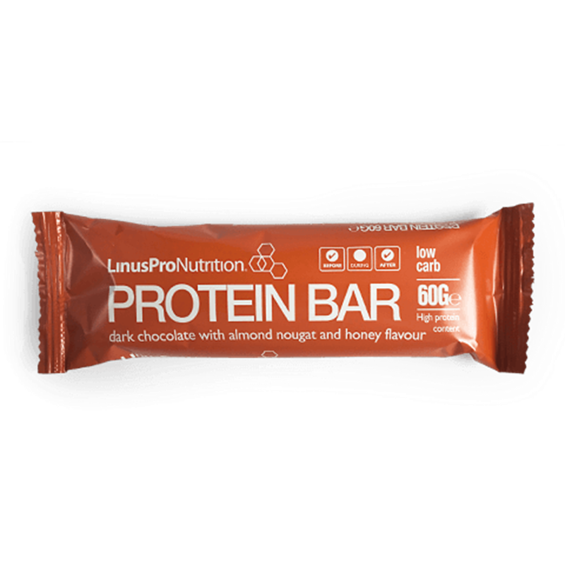 LinusPro Proteinbar Mandel Nougat (60 g)