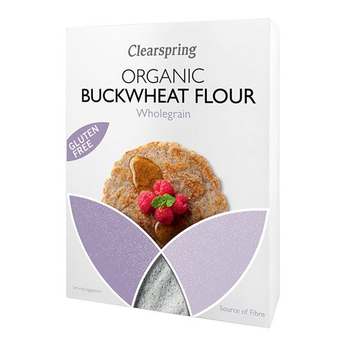 Clearspring Boghvedemel Ø (375 g)