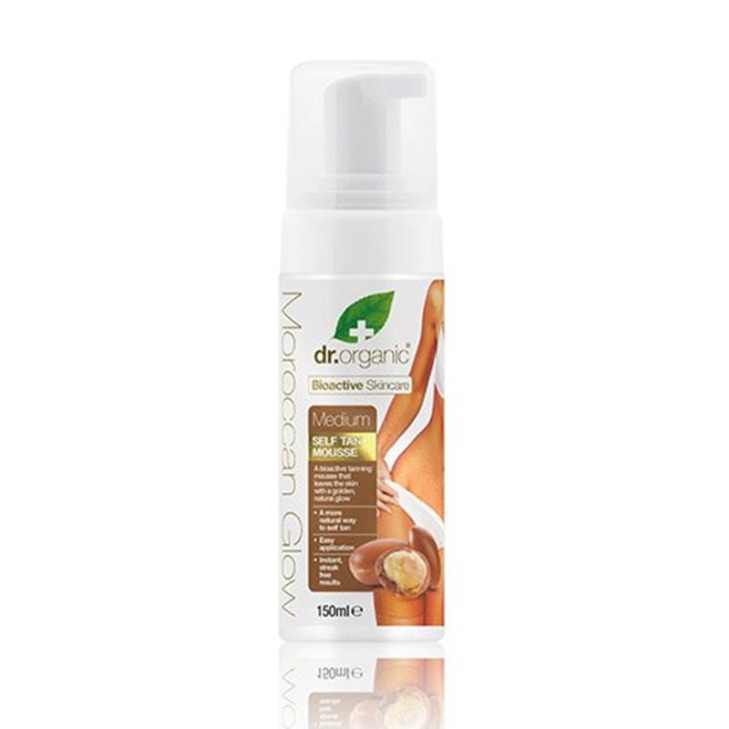 Dr. Organic Moroccan Glow Selvbruner medium (150 ml)