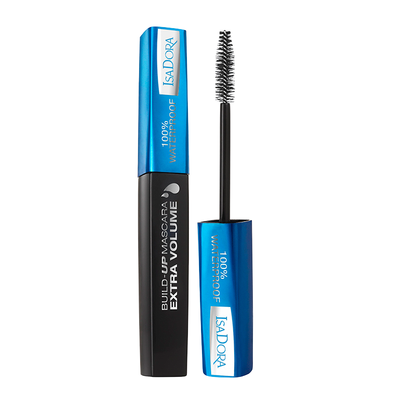 IsaDora Build-Up Mascara Extra Volume Waterproof 20 Black (12 ml)