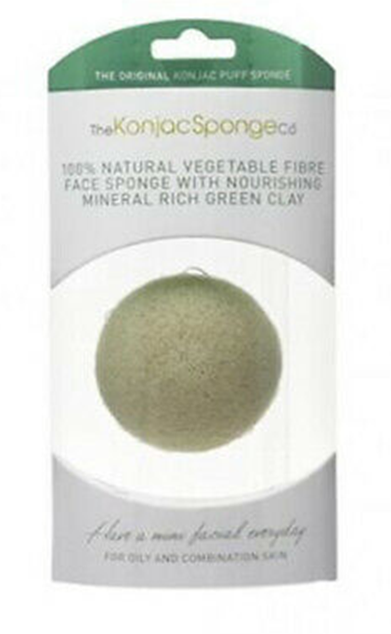The Konjac Sponge Svamp til normal fedtet hud (Ansigt)