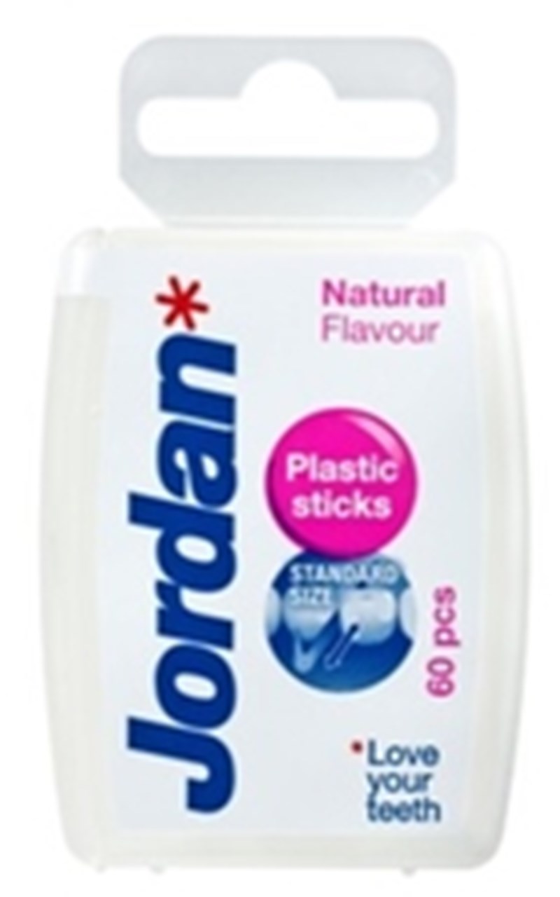 Jordan Tandstikker Plast (60 stk)