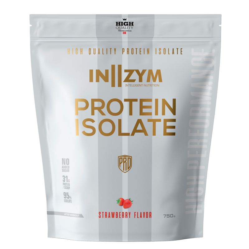 IN ZYM Protein Isolate - Jordbær (750 g)