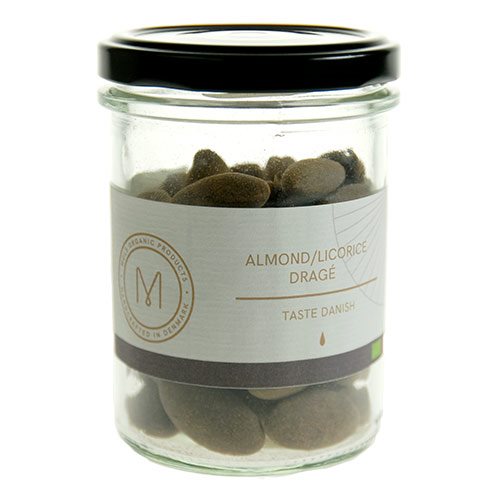Mols Organic Dragé almond licorice Ø (100 g)