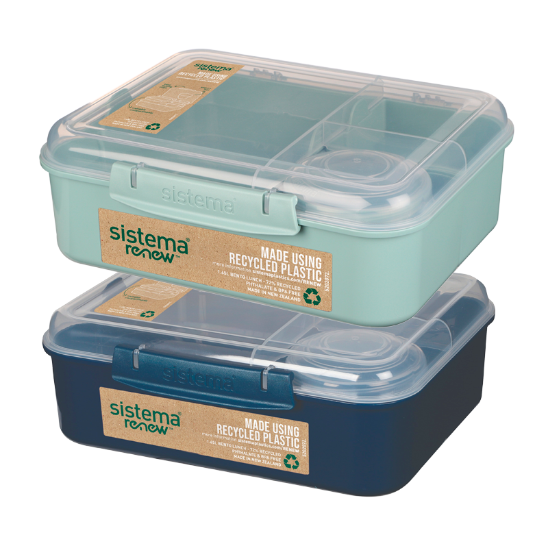 Sistema Renew Bento Lunch Ass. Farver (1650 ml)