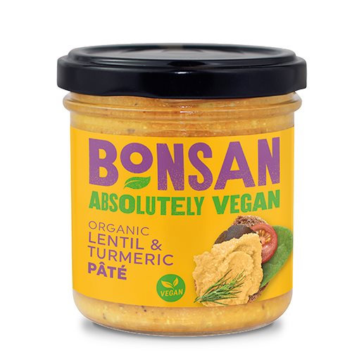 Bonsan Paté Linse Gurkemeje Ø (140 g)