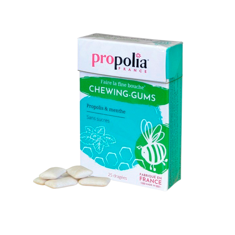 Propolia Tyggegummi m. mint og lakrids (24 g)