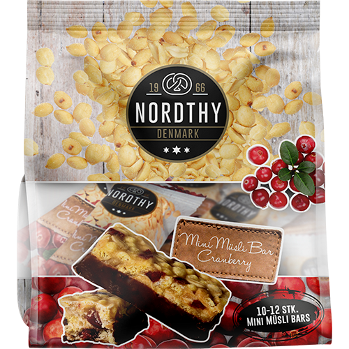 Nordthy Mini Müsli Bars Cranberry (175 g)