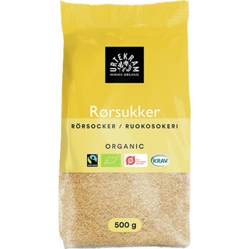 Urtekram Rørsukker Max Havelaar Ø (500 g)