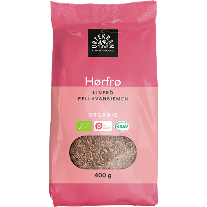 Urtekram Hørfrø Brune Ø (400 g)