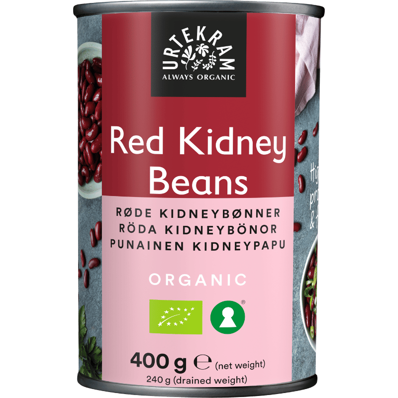 Urtekram Kidneybønner Røde Ø (400 gr)