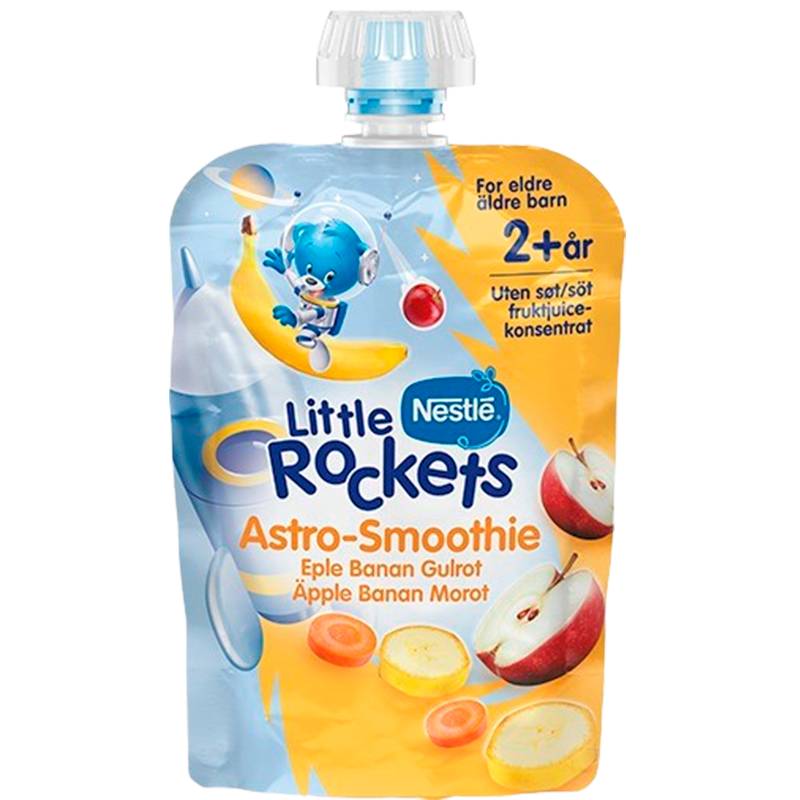 Nestle Astro Smoothie Æble Banan Gulerod (150 g)