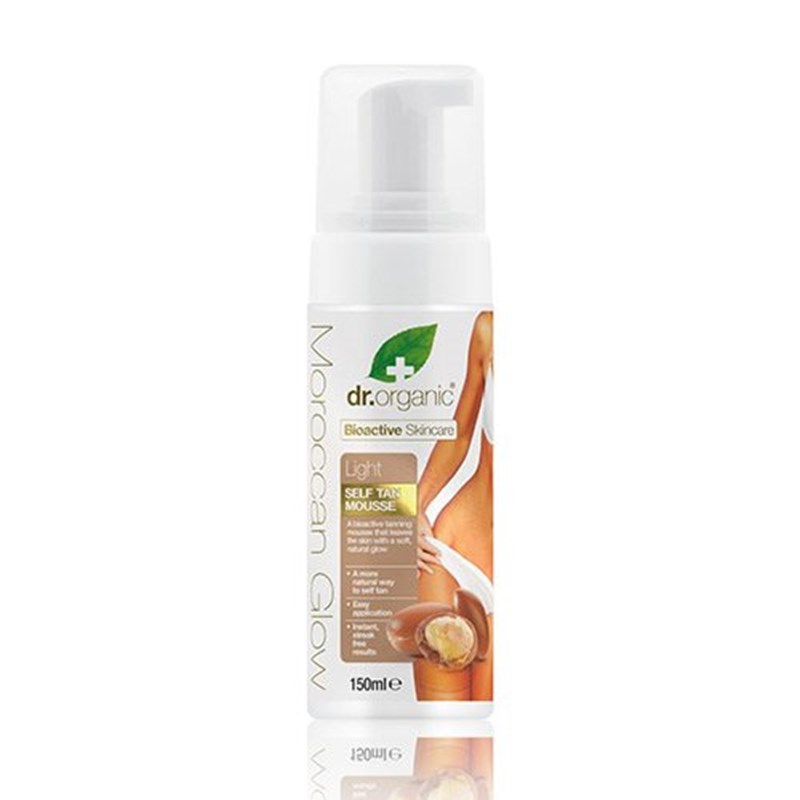 Dr. Organic Moroccan Glow Selvbruner light (150 ml)
