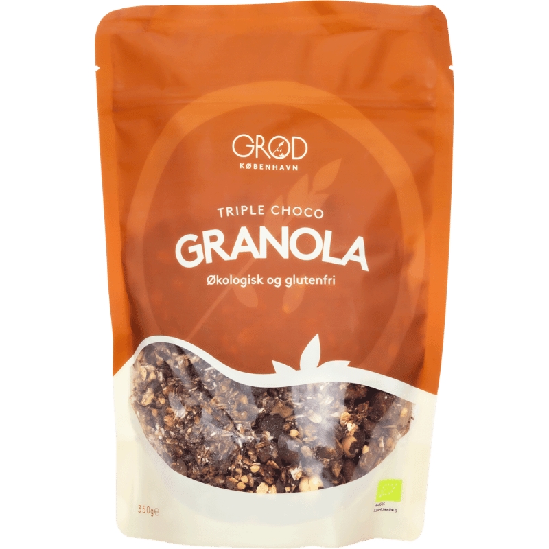 Grød Copenhagen Triple Choco Granola Glutenfri Ø (350 g)