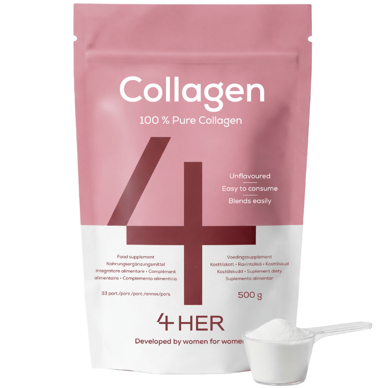 4 HER Collagen Pure Pulver (500 g)