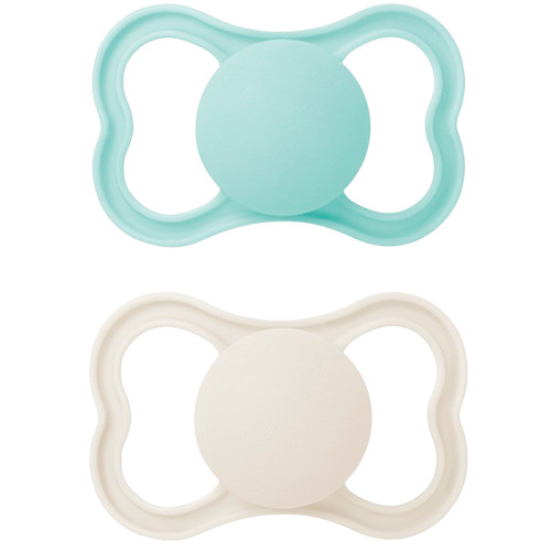 MAM Air Natural Rubber Neutral 0-6m Sut (2 stk)