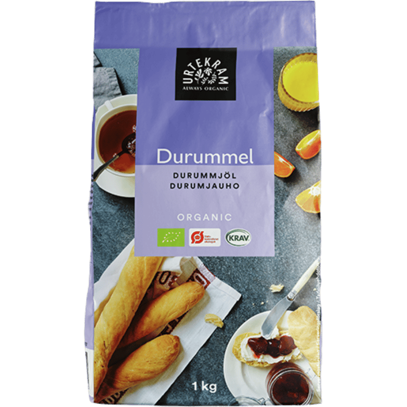 Urtekram Durum hvedemel Ø 1 Kg.