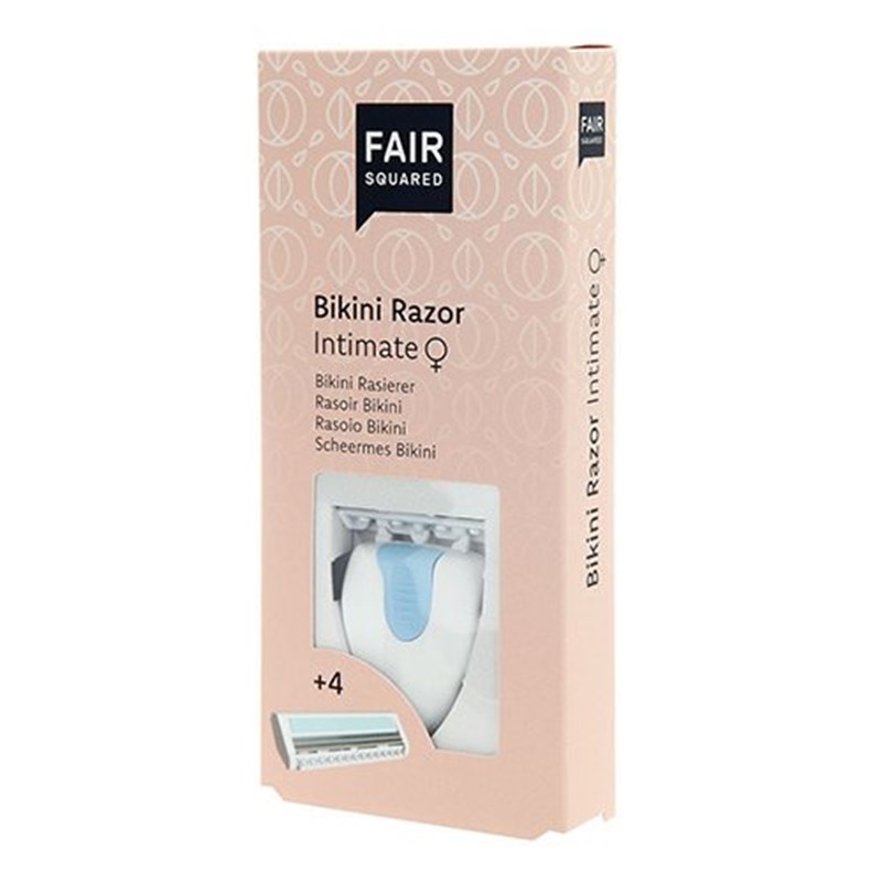 Organic Beauty - Bikini Razor (4 Ekstra Barberblade)