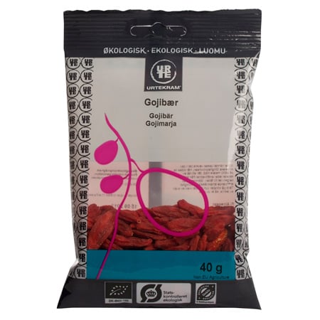 Urtekram Gojibær Ø (40 gr)