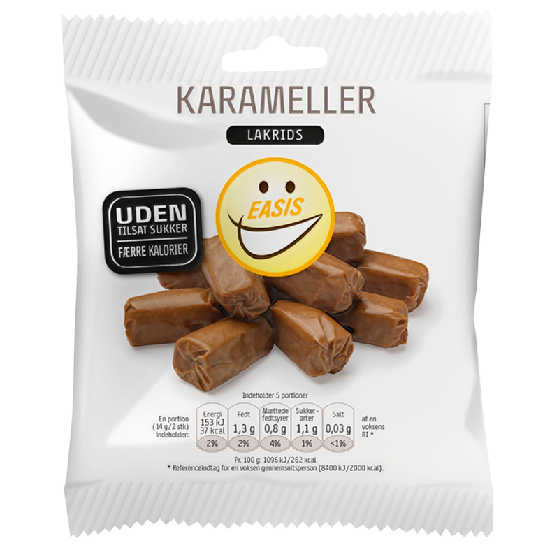 EASIS Lakridskarameller (70 g)