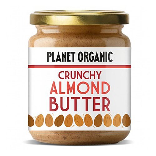 Planet Organic Mandelsmør Crunchy Ø (425 g)
