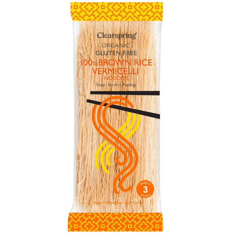 Clearspring 100% Brun Ris Vermicelli Nudler Ø (180 g)