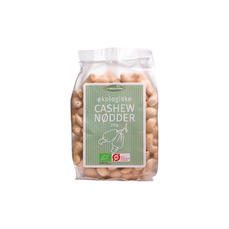 Spis Økologisk Cashewnødder Ø (200 g)