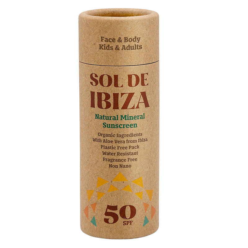 Sol De Ibiza Face & Body Plastic Free Stick SPF50 (40 g)