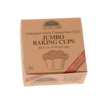 If You Care Baking Cups Jumbo - 100% Nedbrydelig (24 Stk)