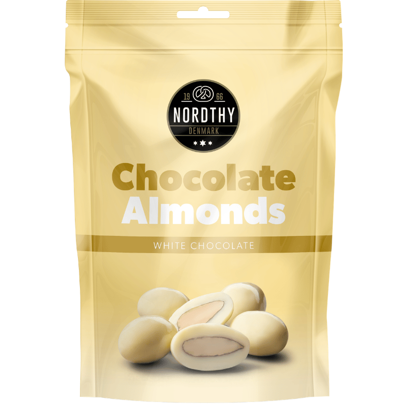 Nordthy Chokolade Mandler Hvid Chokolade (100 g)