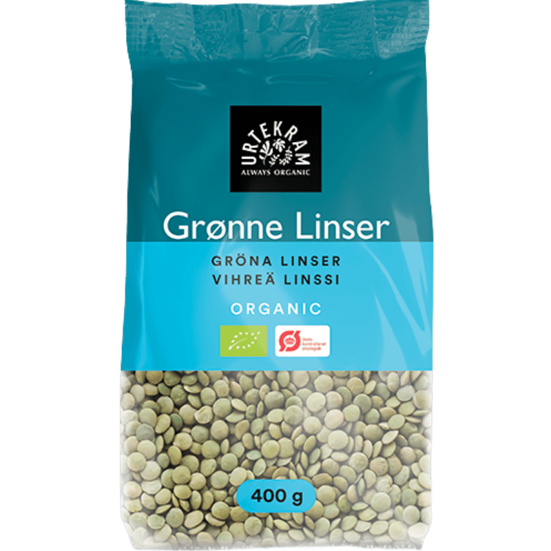 Urtekram Grønne linser Ø