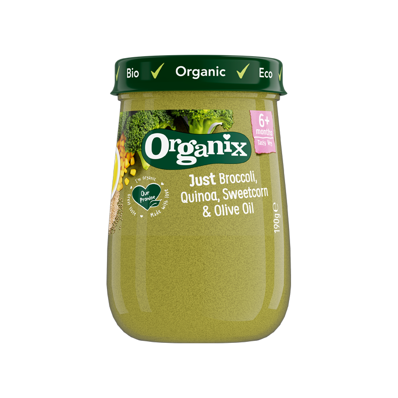 Organix Babymos Quinoa & Grøntsager Ø - 190 g