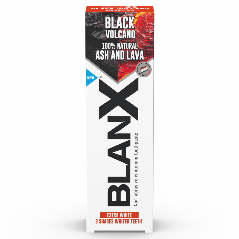 BlanX Black Volcano Tandpasta (75 ml)