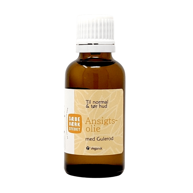 Sæbeværkstedet Ansigtsolie m. Gulerod (30 ml)