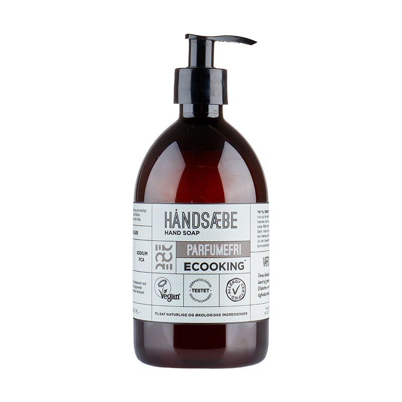 Ecooking Håndsæbe Parfumefri (500 ml)