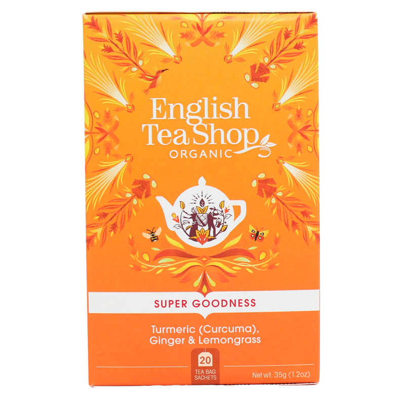 English Tea Shop Turmeric, Ginger & Lemongrass Ø (20 breve)