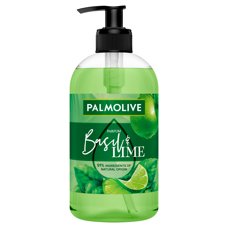 Palmolive Flydende Håndsæbe Botanical Dream Basil & Lime (500 ml)