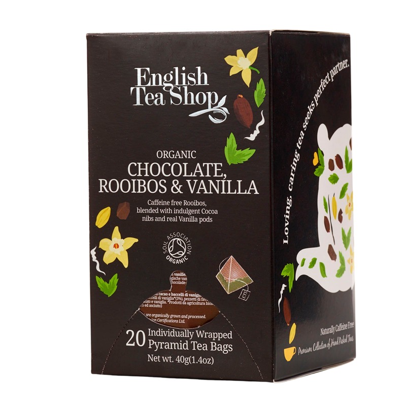 English Tea Shop Chocolate Rooibos & Vanilla Ø (20 stk)