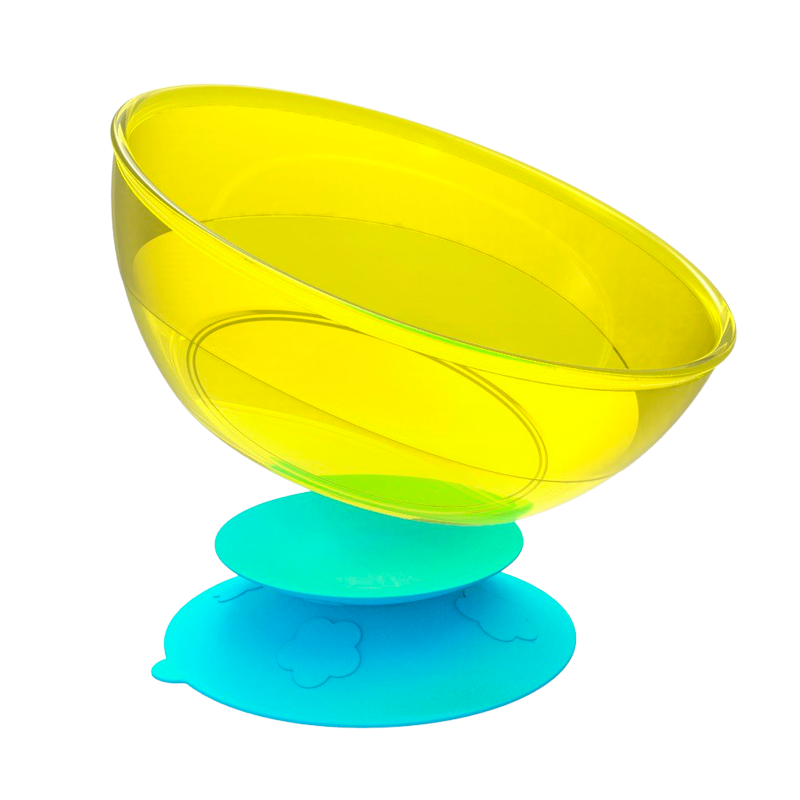 Kidsme Stay In Place & Bowl Lime (1 stk)