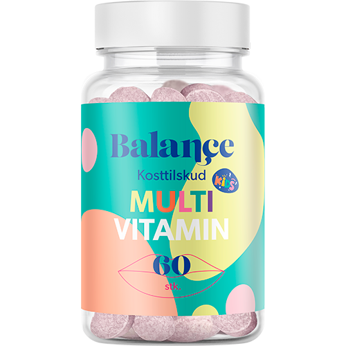 Balance Kids Multivitamin Tyggetabletter (60 stk)