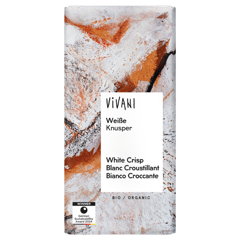 Vivani Hvid Chokolade Crisp Ø (80 g)