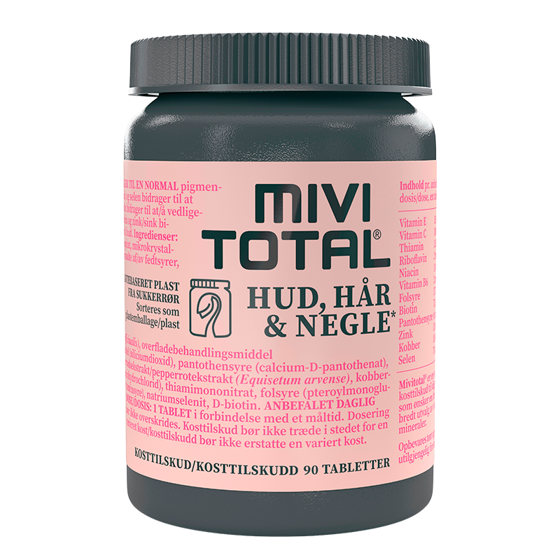 MiviTotal Hud, Hår & Negle (90 tab)