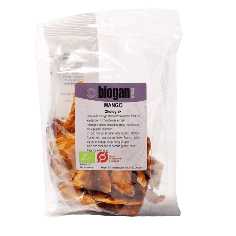 Biogan Mango tørret Ø (150 g)