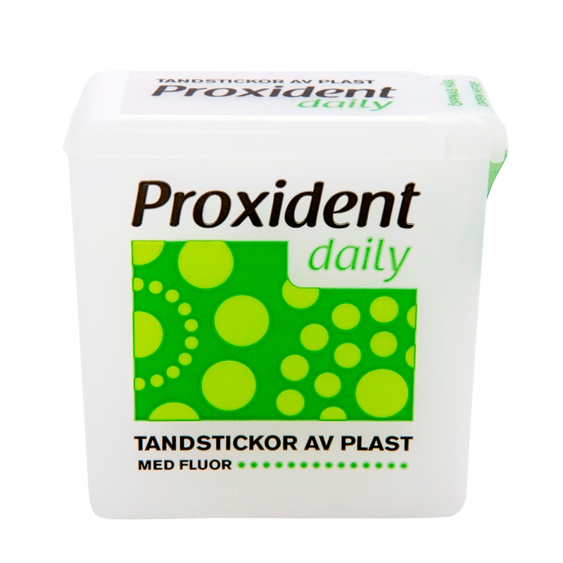 Proxident Plast Tandstikker med Fluor (100 stk)
