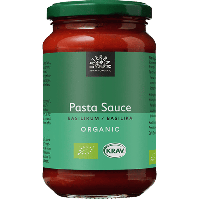 Urtekram Pastasauce Basilikum Ø (350 g)