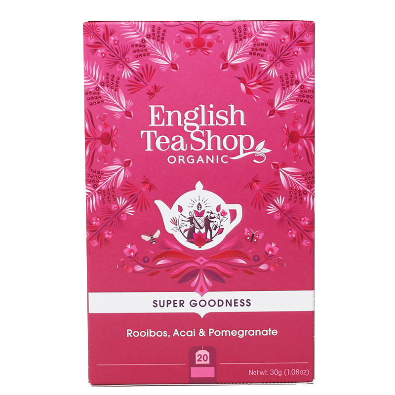 English Tea Shop Rooibos, Acai & Pomegranate Ø (20 breve)
