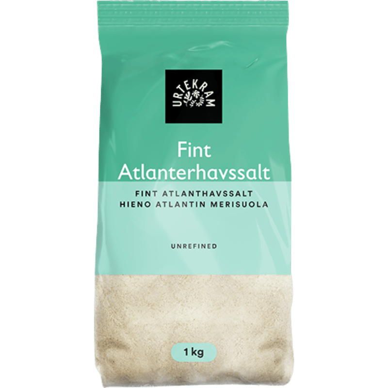 Havsalt fint Atl. Urtekram 1 Kg.