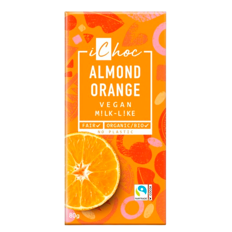Ichoc Almond Orange Choco Ø (80 gram)